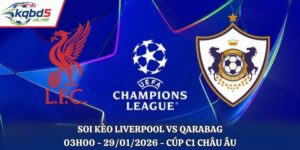 Soi Kèo Liverpool vs Qarabag: 03h00 - 29/01/2026 - Cúp C1